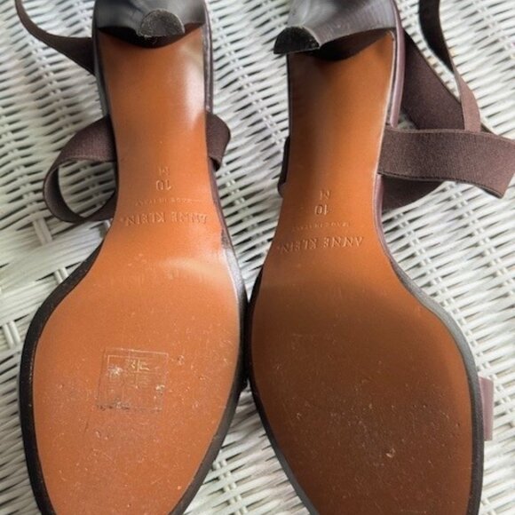 Anne Klein leather sandal. Size 10M. Never worn - Brand new - Picture 2 of 5